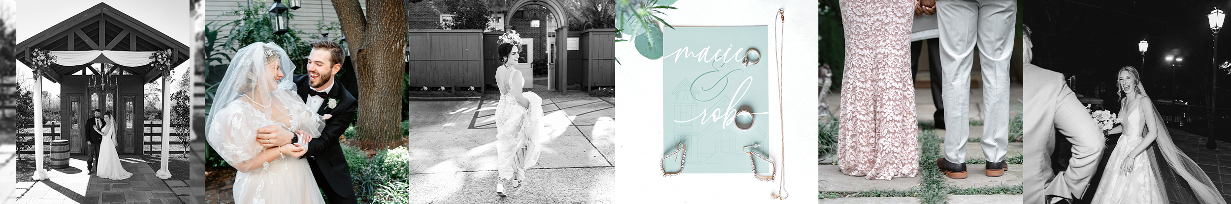 arbor and barn, couple during first look, bride running with flowers, wedding invitation by Ryan H Gray Photography