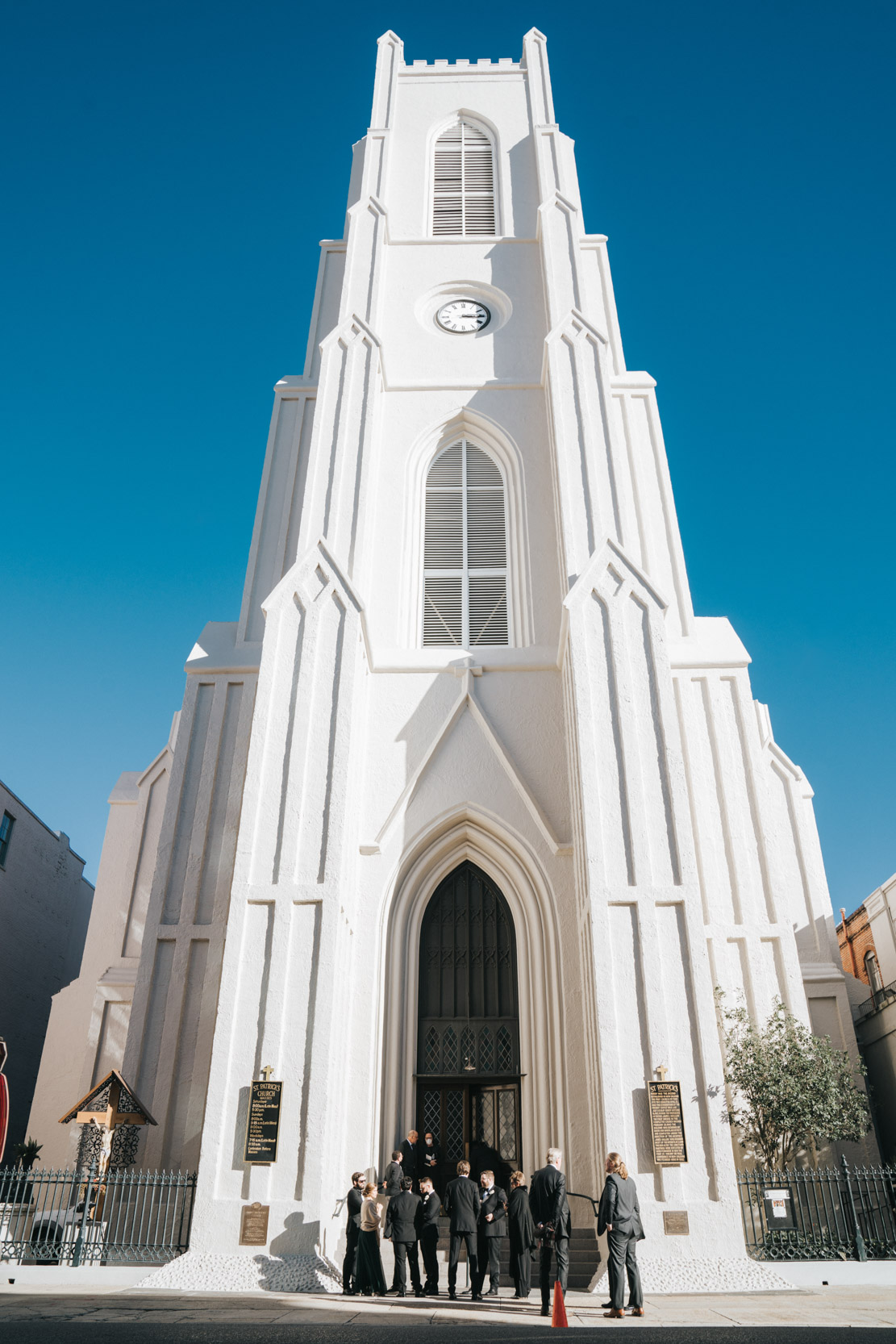 wedding ceremony at St. Patrick’s Cathedral in New Orleans